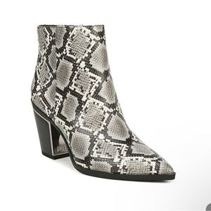 Circus Snakeskin booties